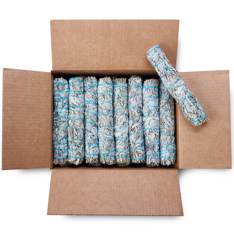 JL Local Wanderlust 9â€ White Sage Smudge Stick - Extra Large Smudging Wand Incense Stick for Cleansing, Purifying, Healing, Meditation, Yoga, Blessing (24 Pack) - Image 4